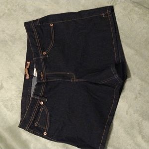 2 BW/U Denim Jean Shorts Size 16 Barely Worn